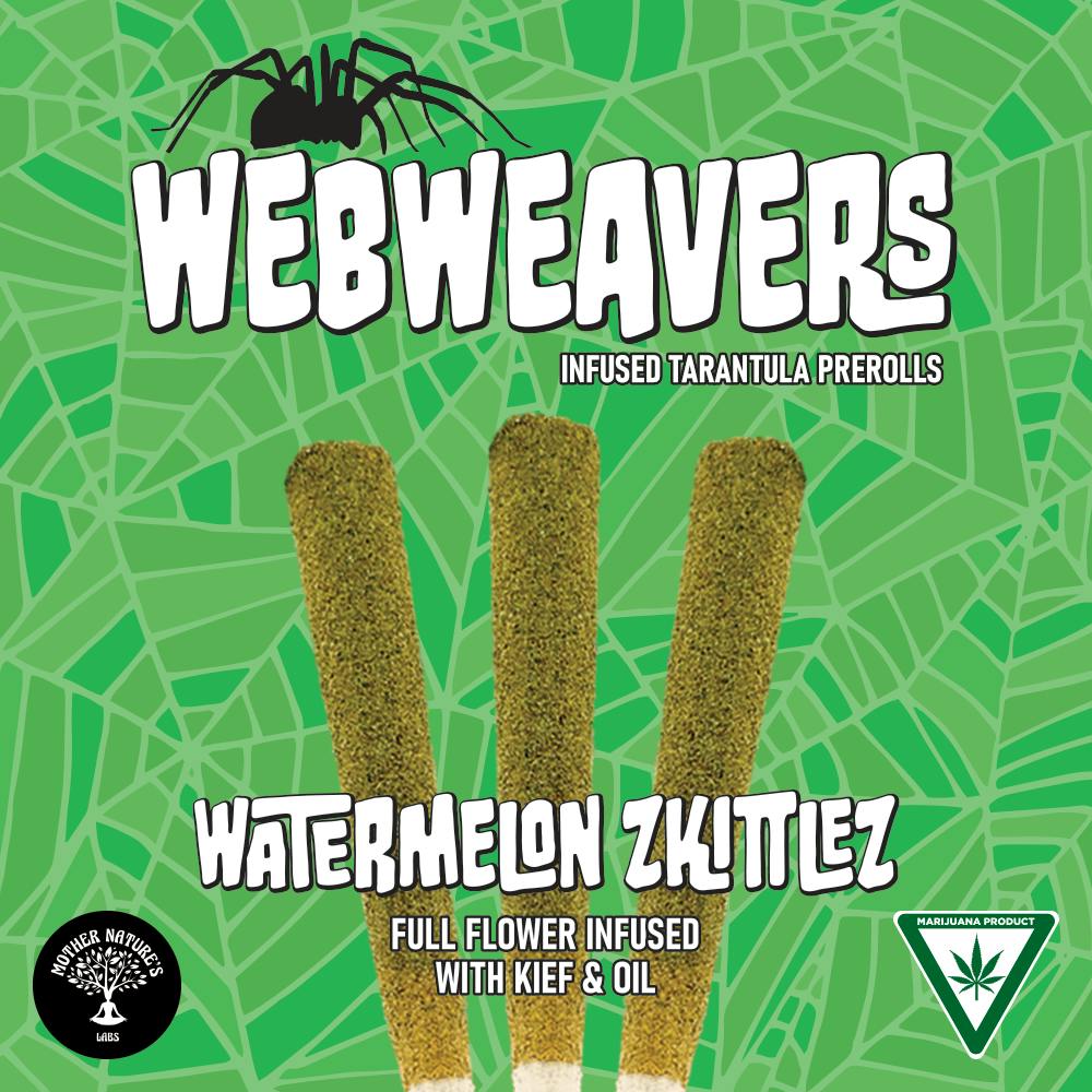 Webweavers | Tarantula Pre-Roll - 1g - Watermelon Zkittlez