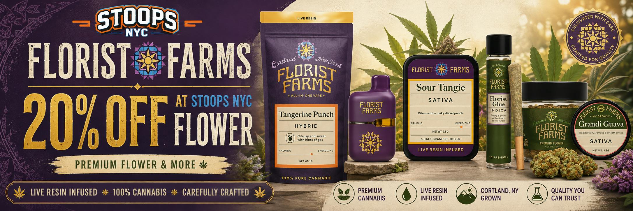 FLORSIST FARMS NYC CANNABIS DISPENSARY FLATIRON 