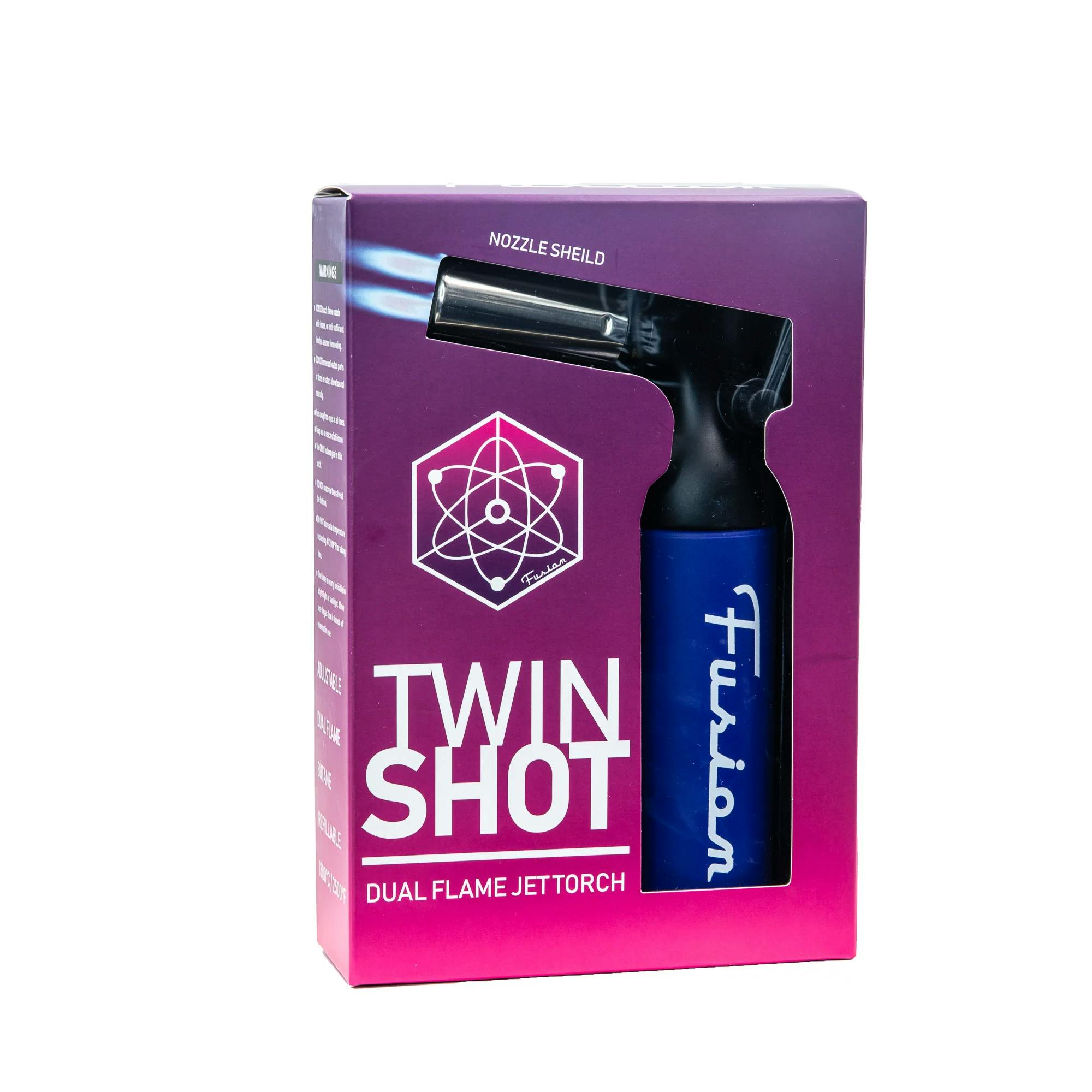 Fusion Twin Shot Dual Flame Jet Torch – Hashery