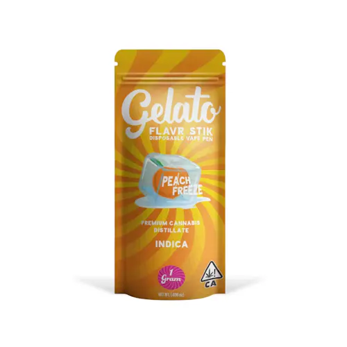 Gelato | Peach Freeze 1g Disposable-active