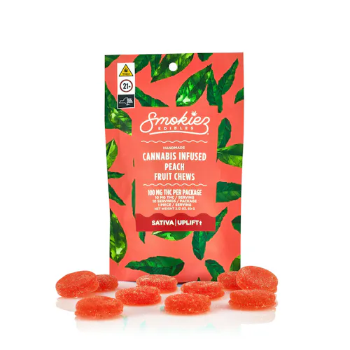 Smokiez | Sweet Peach | Sativa | Edible | 10 Pk-2