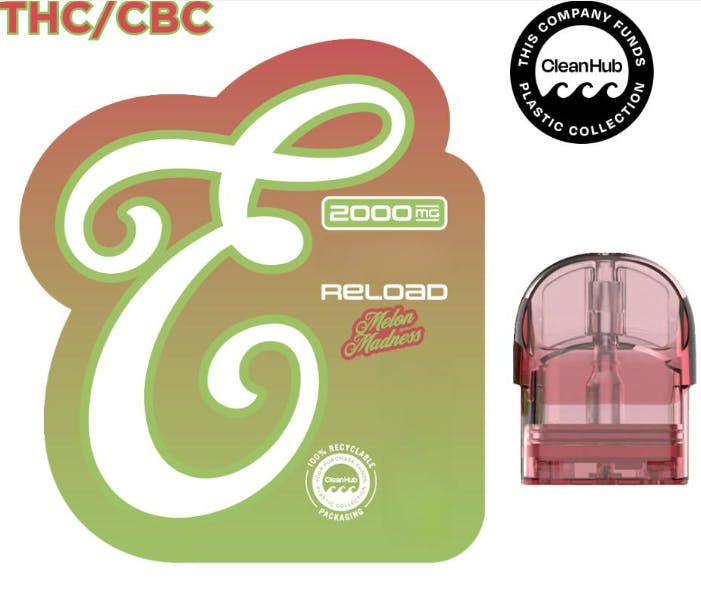 Product Eureka Fusion | Melon Madness 4:1 THC/CBC | Reload Pod