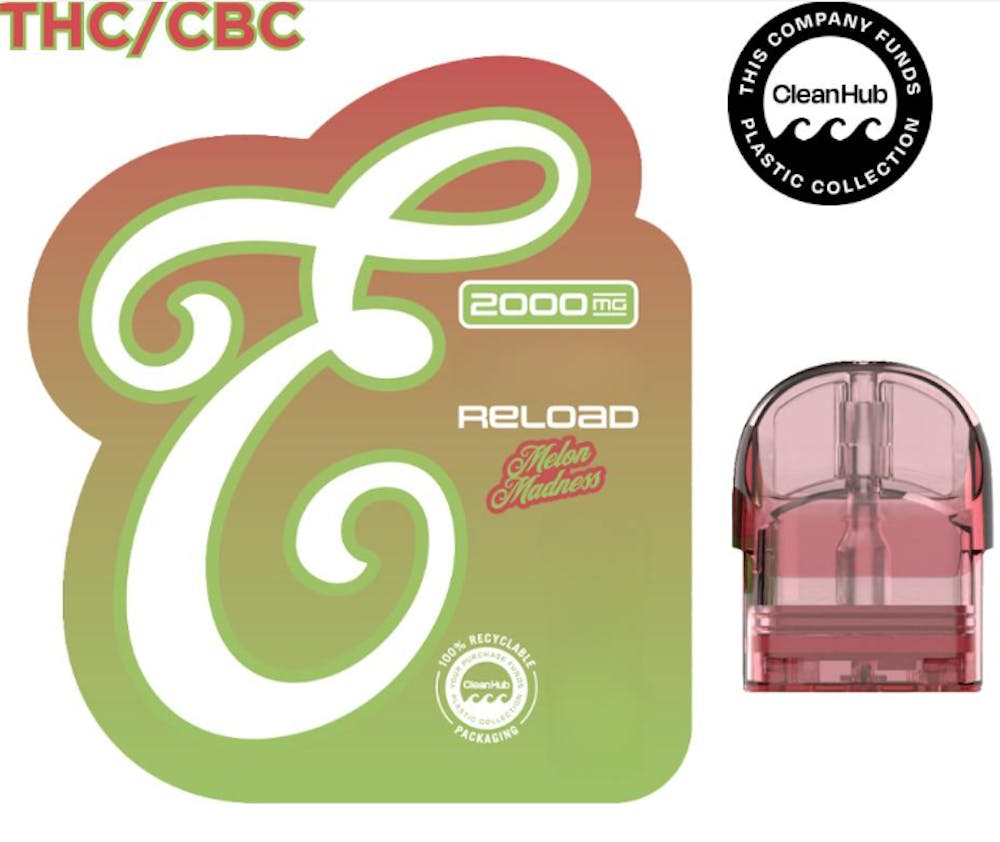 Product Eureka Fusion | Melon Madness 4:1 THC/CBC | Reload Pod
