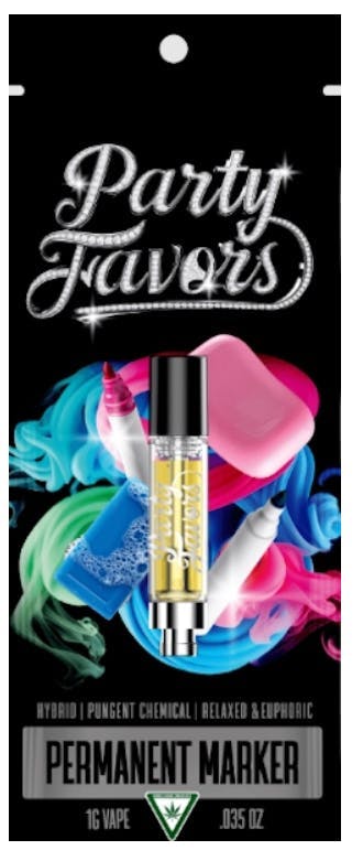 Party Favors PARTY FAVORS | PERMANENT MARKER | CART HYBRID — VAPORIZERS