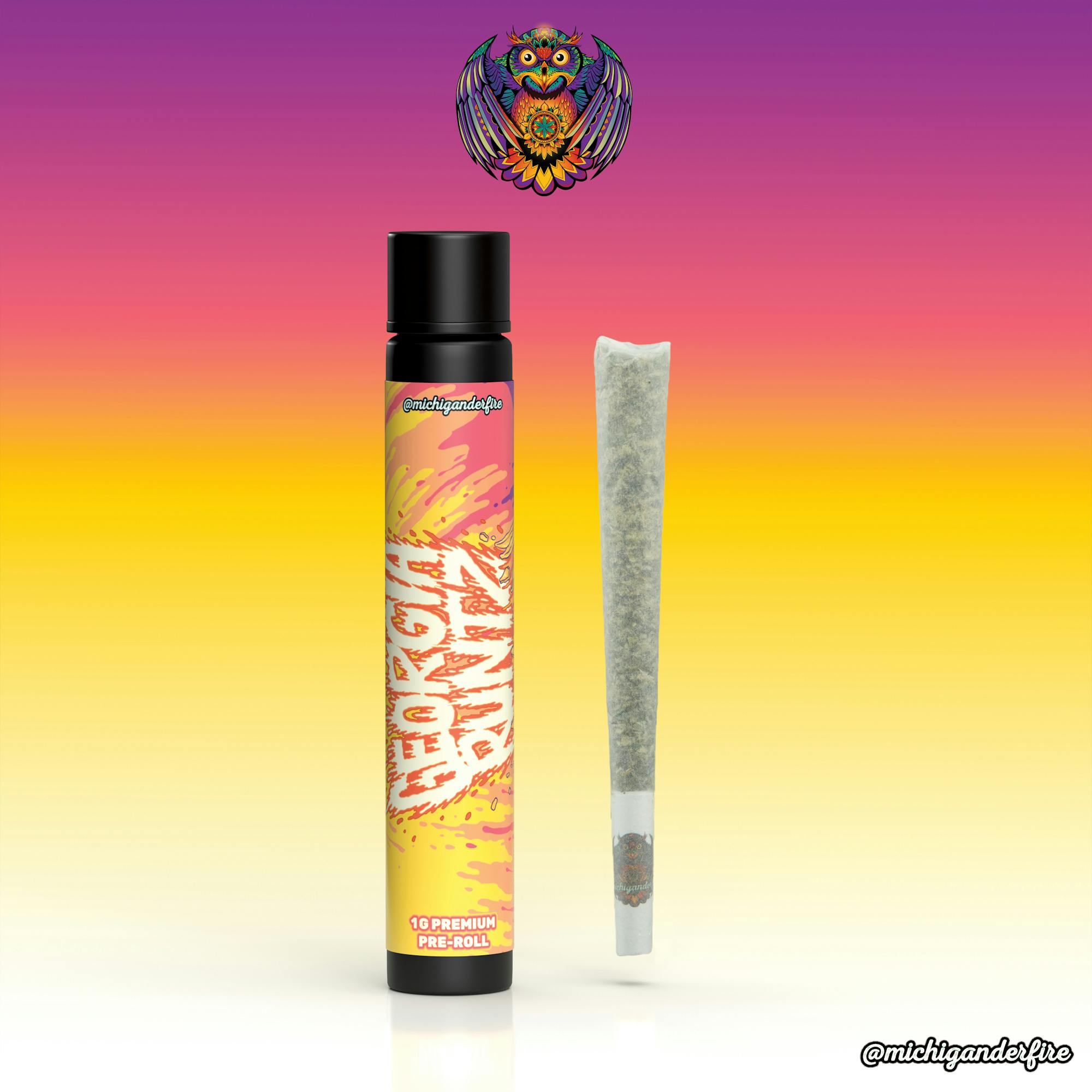 Michigander Fire - 1g Preroll - Georgia Runtz