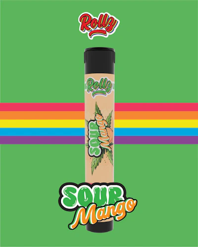 Rollz - 1g Infused Preroll - Sour Mango - PRE_ROLLS by Rollz at King of Budz