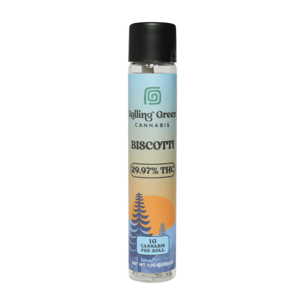 Product Preroll | Biscotti (H) Rolling Green