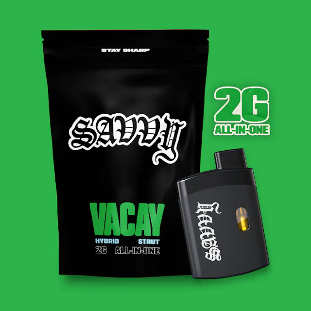 Savvy STRUT Disposable Vacay (H) Pineapple Mimosa 2g (hybrid, disposables)