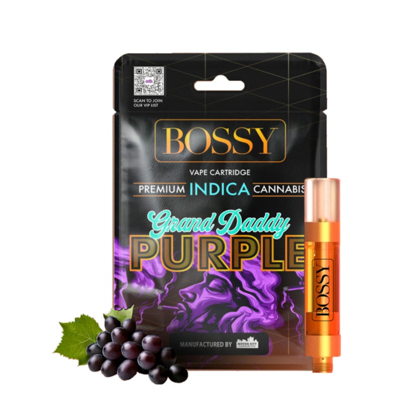 Bossy - Granddaddy Purple Vape Cart