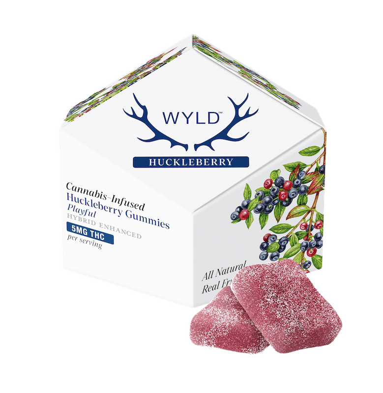 Product WYLD - Huckleberry Gummies (100mg 10pk)
