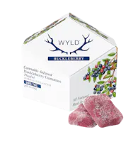 Product WYLD - Huckleberry Gummies (100mg 10pk)