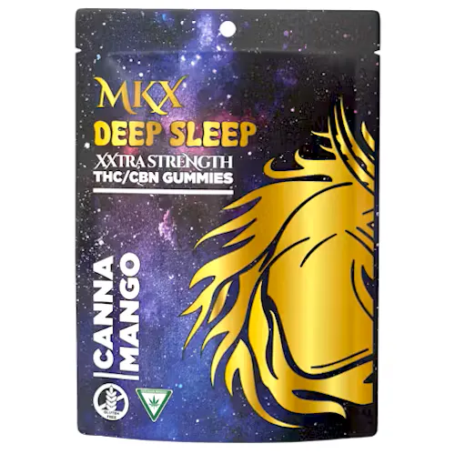 MKX Canna Mango Deep Sleep Gummies 200mg Rec - Exclusive Cannabis