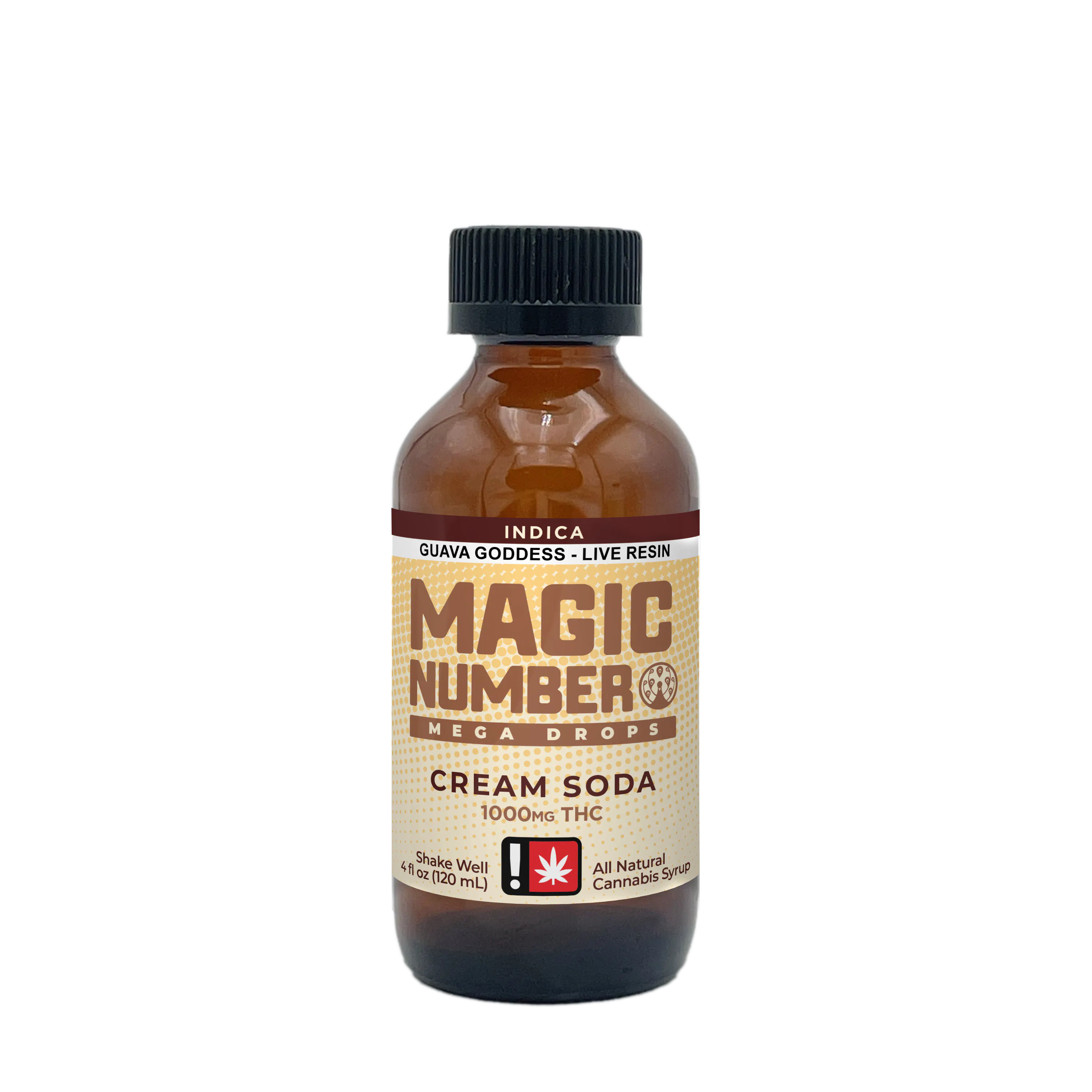 Magic Number | Cream Soda Indica MEGA Drops | 4oz | Oregrown (Bend)