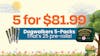 5 for $81.99 - Dogwalkers Pre-roll 5-Packs