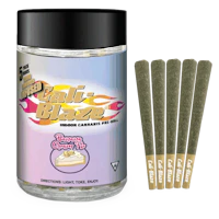 Banana Cream Pie Liquid Diamond Pre-Roll 5-Pack | 3.5g - product image at King of Budz