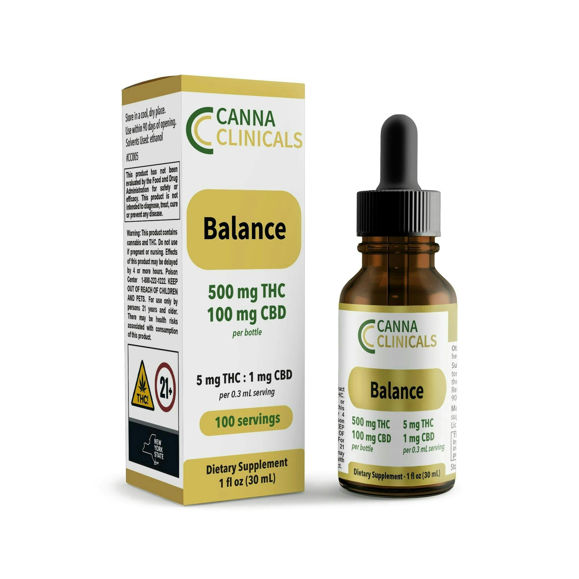 Canna Clinicals - Tincture Balance
