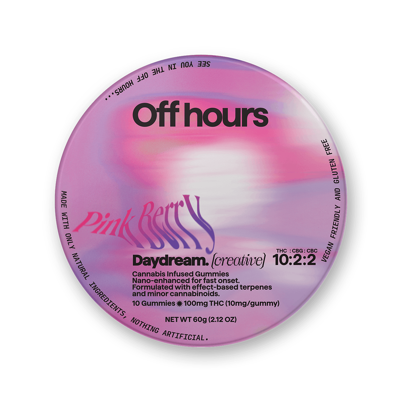 Daydream | Pink Berry | 10:2 | 10pk