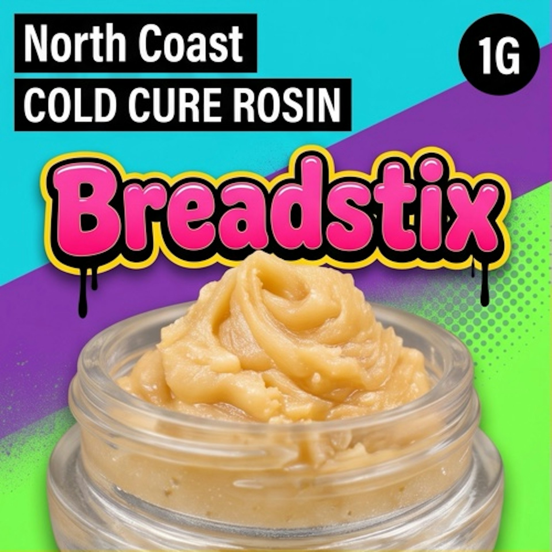 North Coast x Pure Coast - Breadstix Tier 2 Cold Cure Rosin