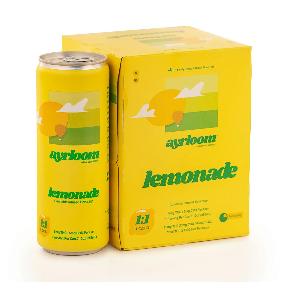 Photo of Ayrloom | Beverage | Lemonade Single | 10mg