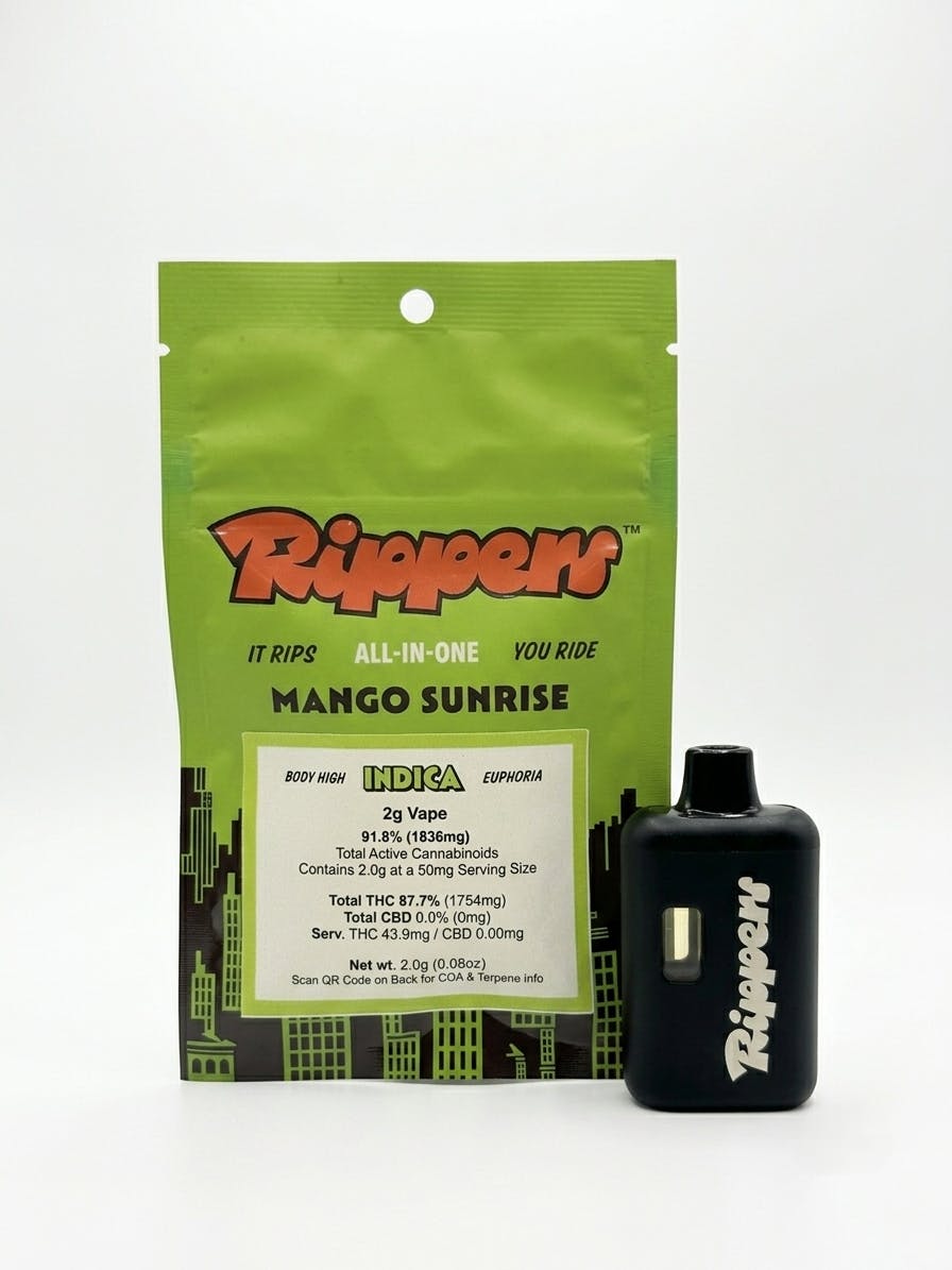 Rippers | Mango Sunrise | AIO | 2g