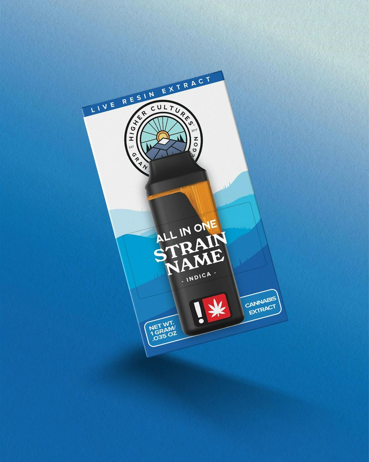 Photo of Higher Cultures 1g MIMOSA Live Resin All-In-One Pen