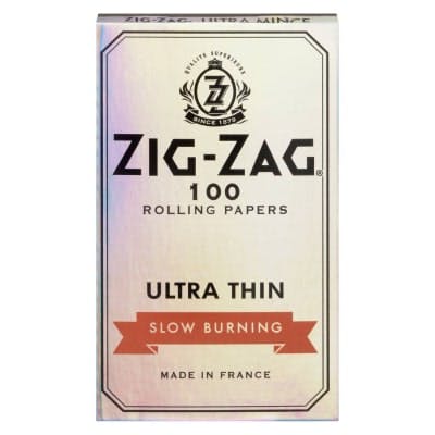 Zig Zag - Slow Burning Ultra Thin - Silver | Ganjika House