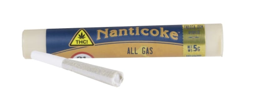 Nanticoke | All Gas | 0.5G Pre Roll