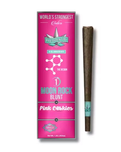 Presidential Pink Cookies | Infused Blunt | Single - PRE_ROLLS cannabis product, 1.5g