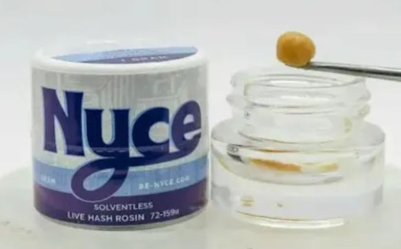 Frosted Orange Cold Cure Hash Rosin | Nyce