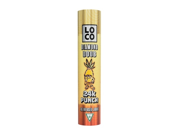 LOCO | 24k Gold Punch Infused Joint | 1g