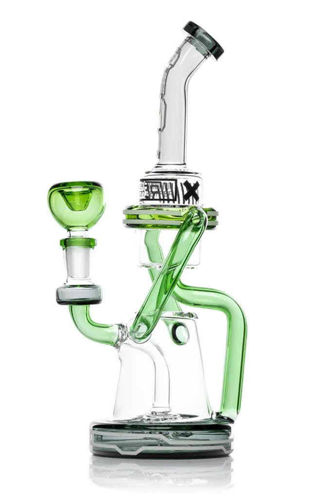 Accessories | Hemper | Cyberpunk Bong XL - Green | 12"