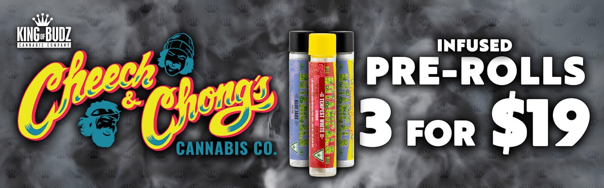 Cheech AND Chong Infused Pre-Rolls 3 For $19