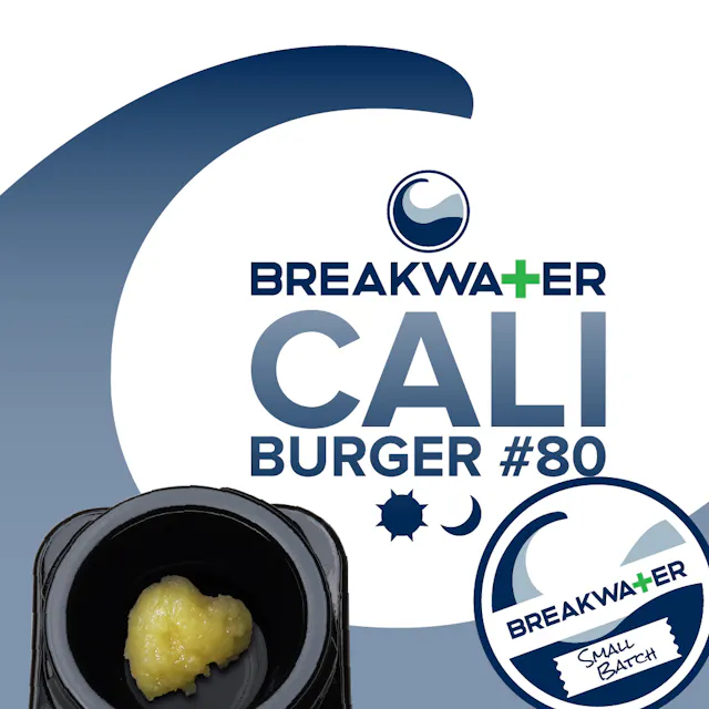 Breakwater Live Hash Rosin Cali Burger #80 .5g (hybrid)