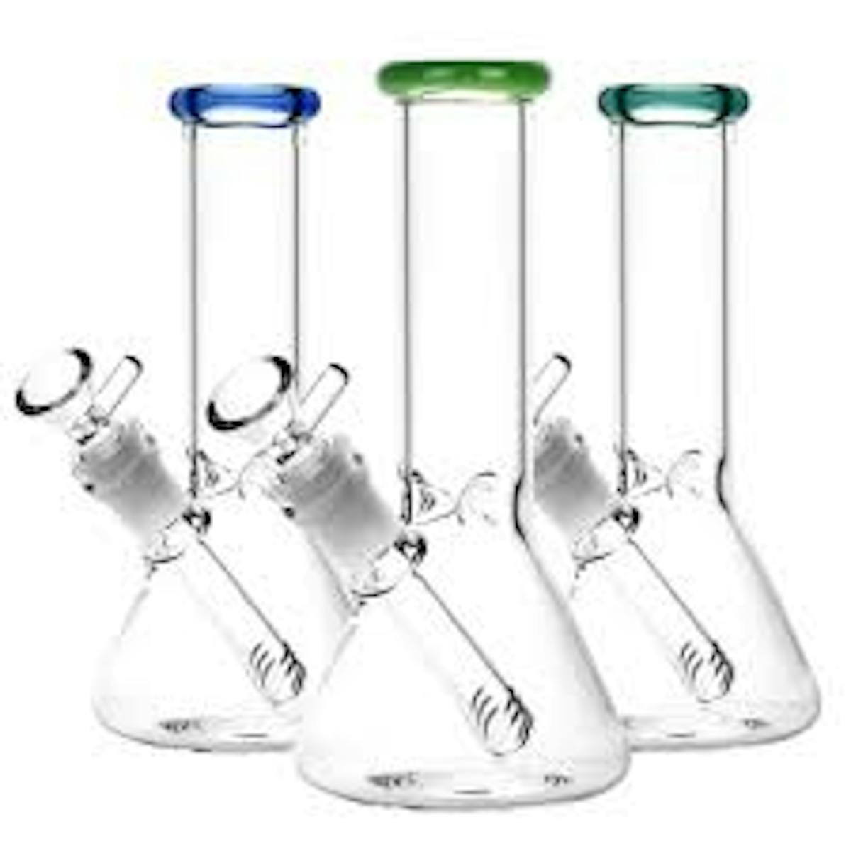 Photo of Mini Beaker Bong pipe 4in (YBW)