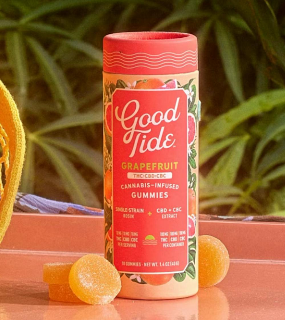 Product Good Tide | Grapefruit 1:1:1 THC:CBD:CBC Sativa | Gummies | 10 ct | 100 mg