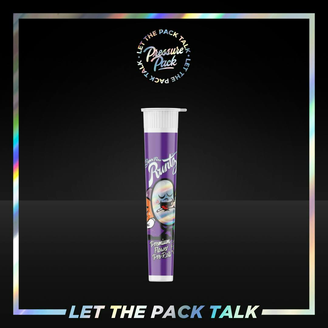 Pressure Pack - 1g Preroll - Super Pure Runtz