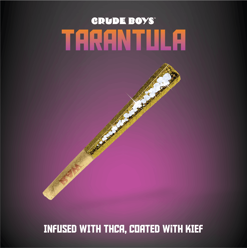 Crude Boys | 1.1g Tarantula Preroll | Red Wine
