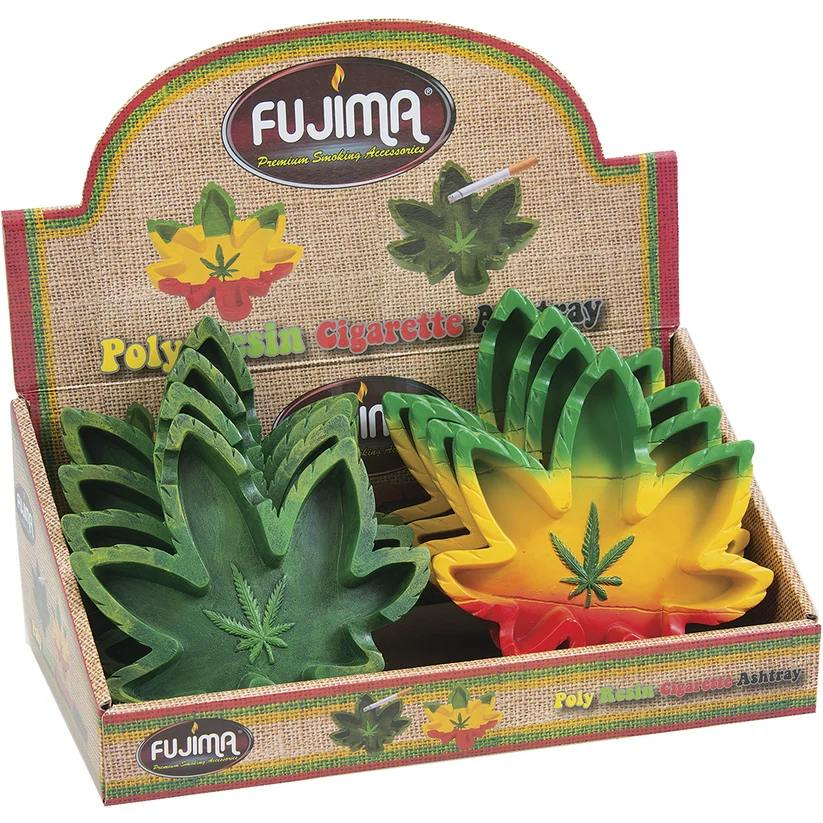 Fujima Rasta Leaf Ashtray