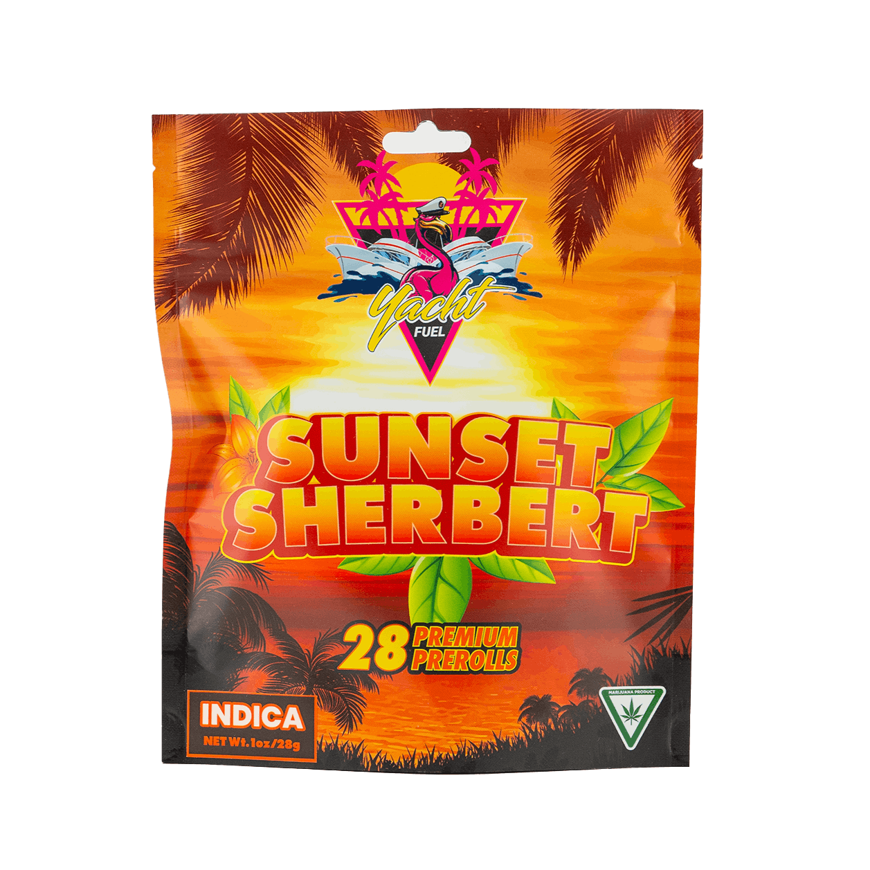 Yacht Fuel - 28-Pack 1g Prerolls - Sunset Sherbert