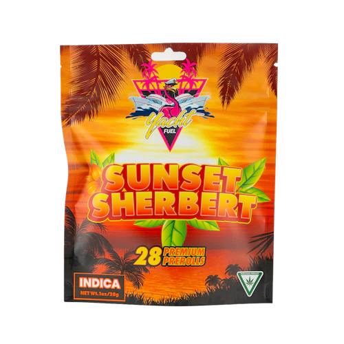 Yacht Fuel - 28-Pack 1g Prerolls - Sunset Sherbert