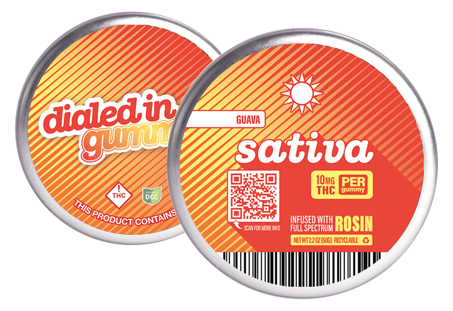 Guava Sativa Live Rosin Gummies 10 X
