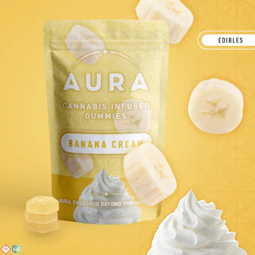 Banana Cream + CBC | 9mg Gummies | 12pk.-1