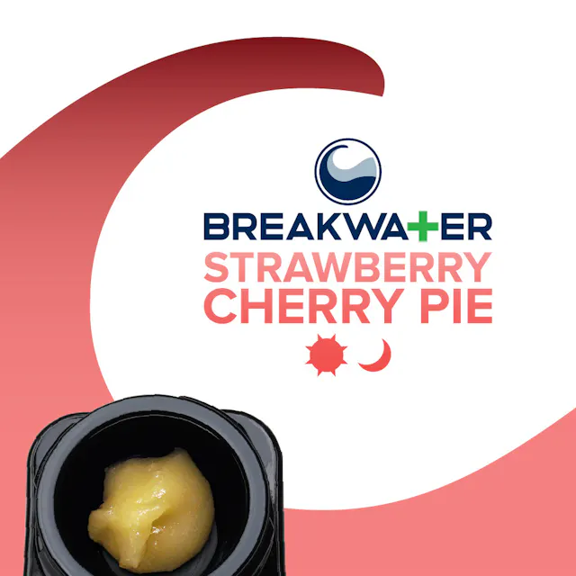 Breakwater Live Hash Rosin Strawberry Cherry Pie 1g (hybrid, live rosin)