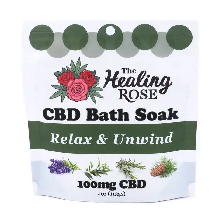 The Healing Rose | CBD Bath Soak | Relax & Unwind | [100mg]
