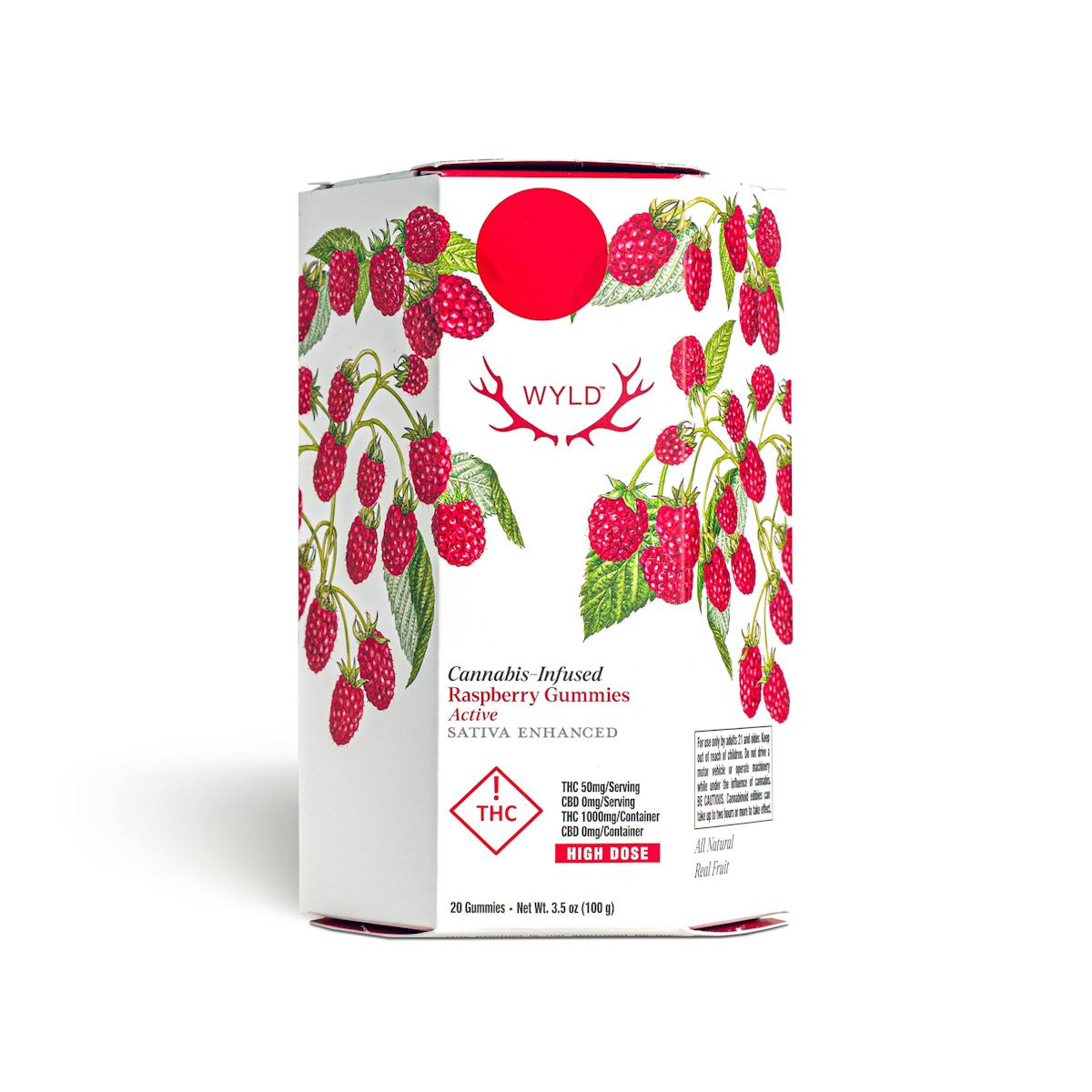 Photo of Raspberry Sativa Gummy – (Medical)