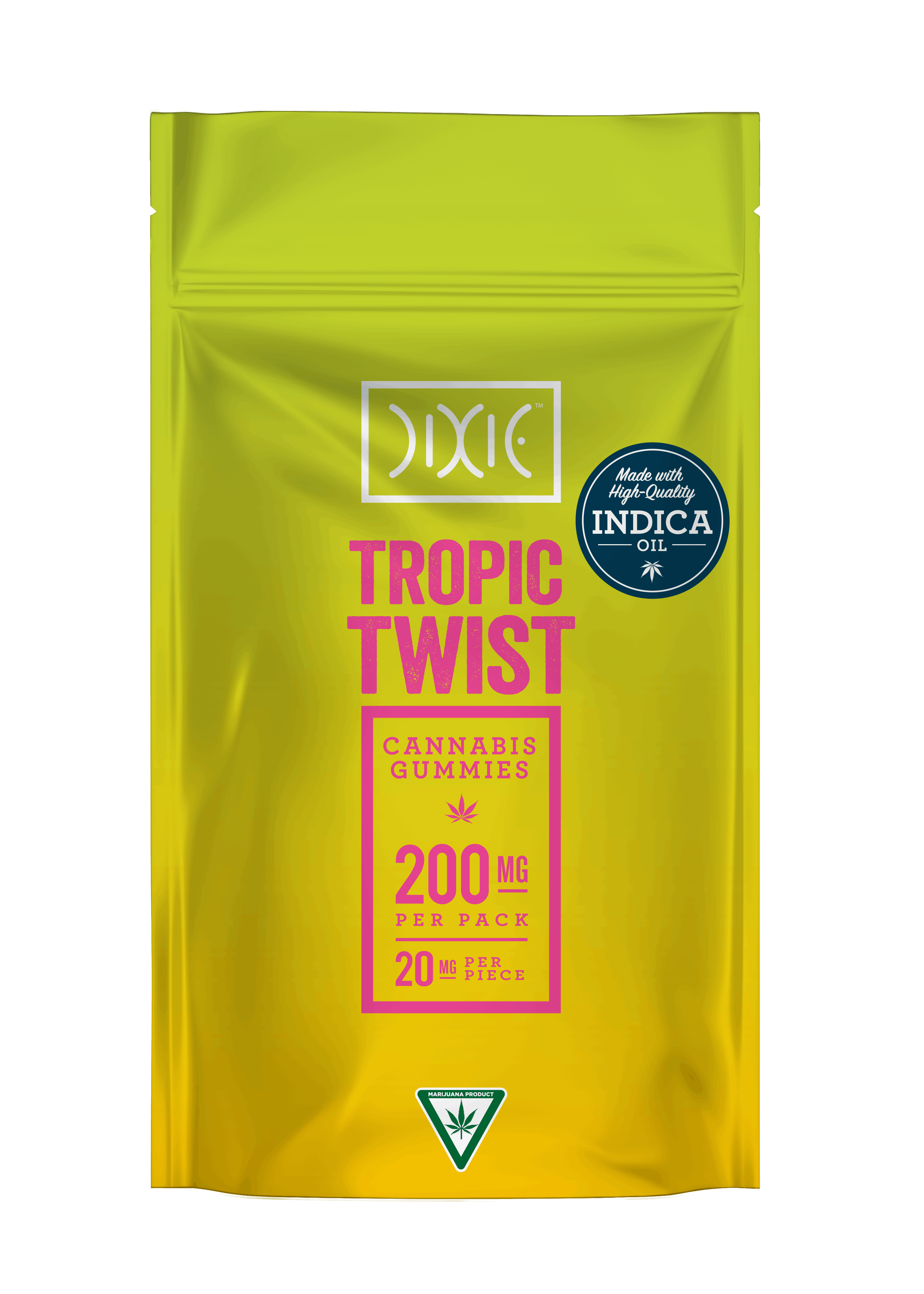 Dixie | Gummies - Tropic Twist (Indica) - 200mg