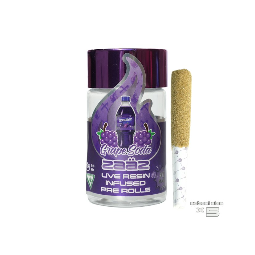 Zaaz | 5 x Pre-rolls | Grape Soda