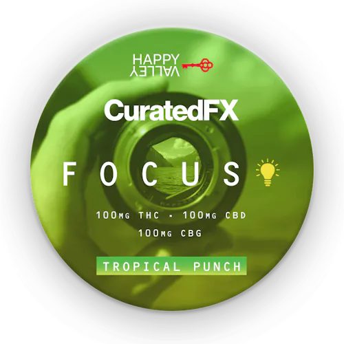 Happy Valley Focus Tropical Punch Rapid Onset Gummies 5mg 20pk (100mg)-1