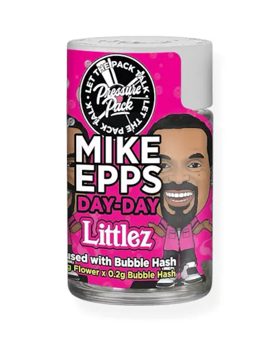 Pressure Pack x Mike Epps Day-Day Pink 5pk Infused Prerolls Rec-active