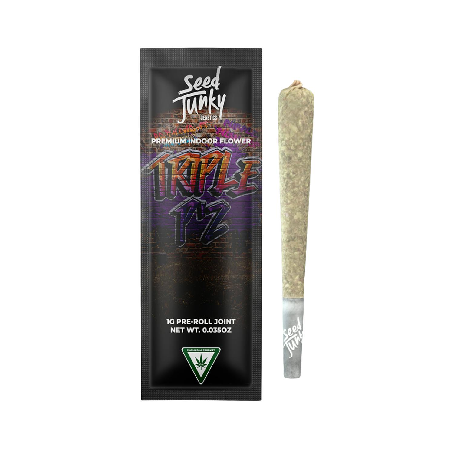 Seed Junky - Preroll - - **TRIPLE P'Z** (3/$25)